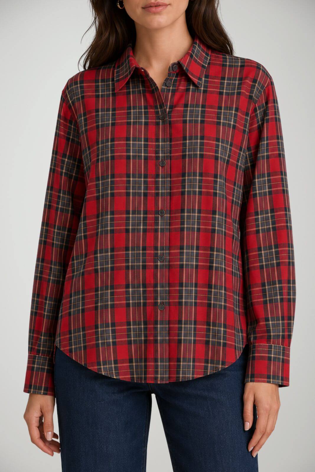 Philia Loft Camicia Donna Fantasia Check