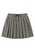 Philia Loft Mini Gonna pied de poule plissettata