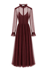 Philosophy Abito Donna lungo in tulle