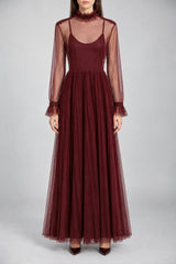 Philosophy Abito Donna lungo in tulle