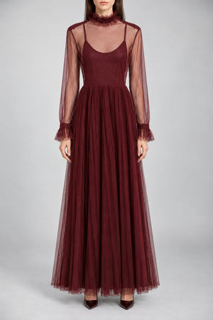 Philosophy Abito Donna lungo in tulle