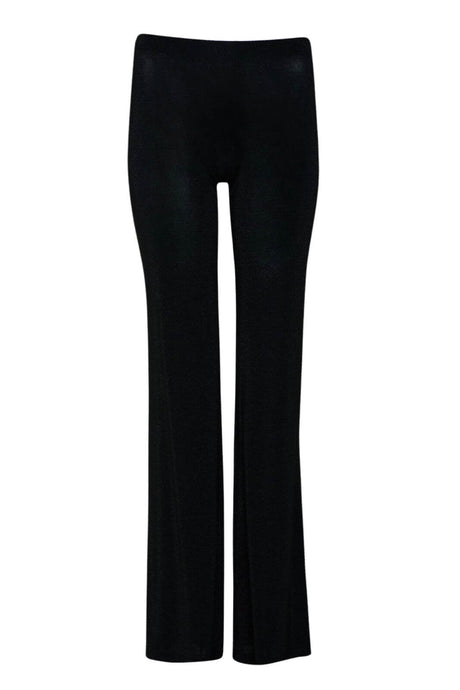 Pantaloni da donna Pho Firenze in maglia con lurex
