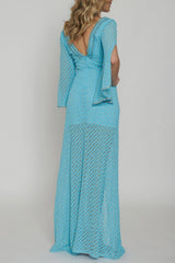 Pho Firenze Abito Donna traforato retro