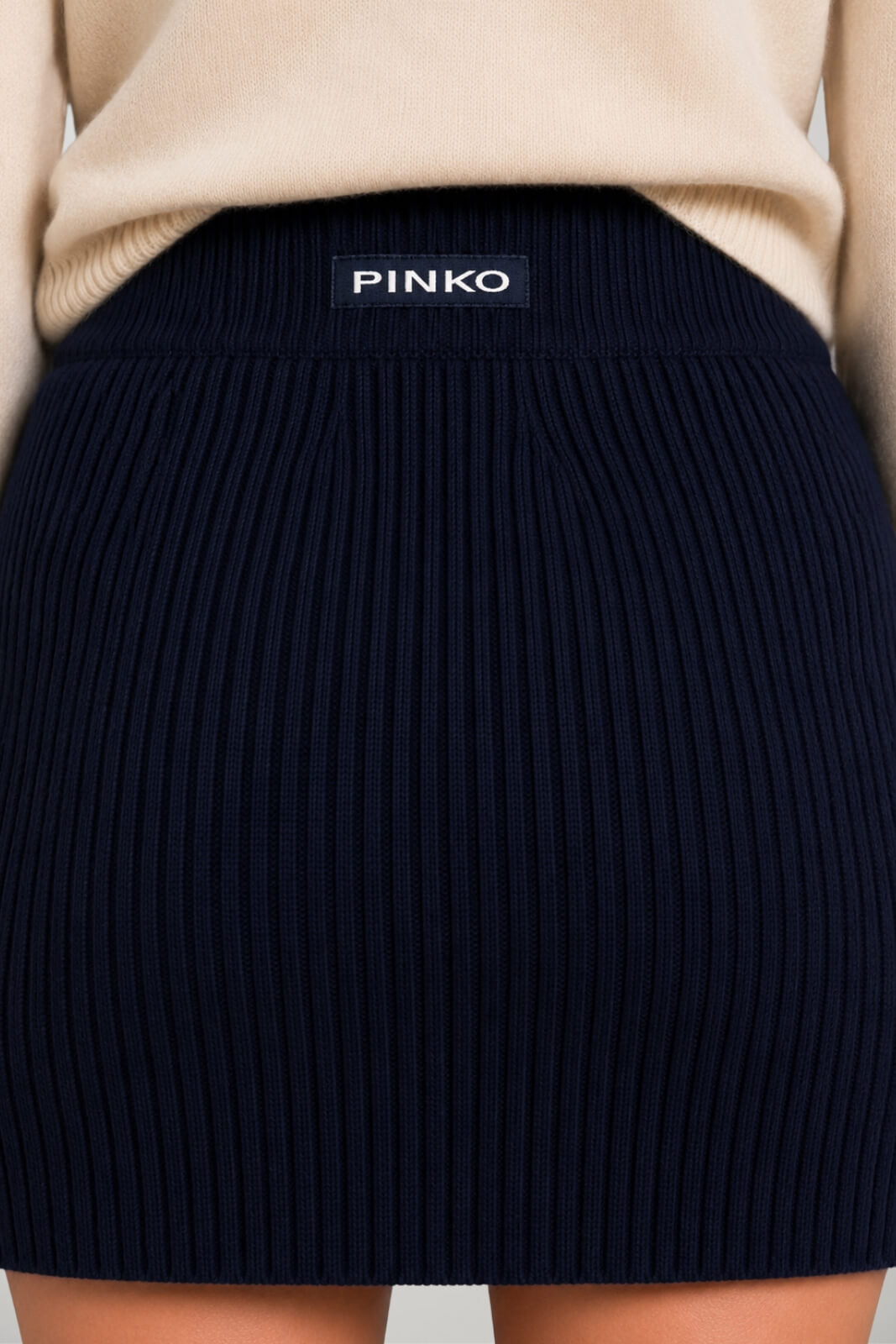 Pinko Mini Gonna Toyger Warm Cool in Misto Lana