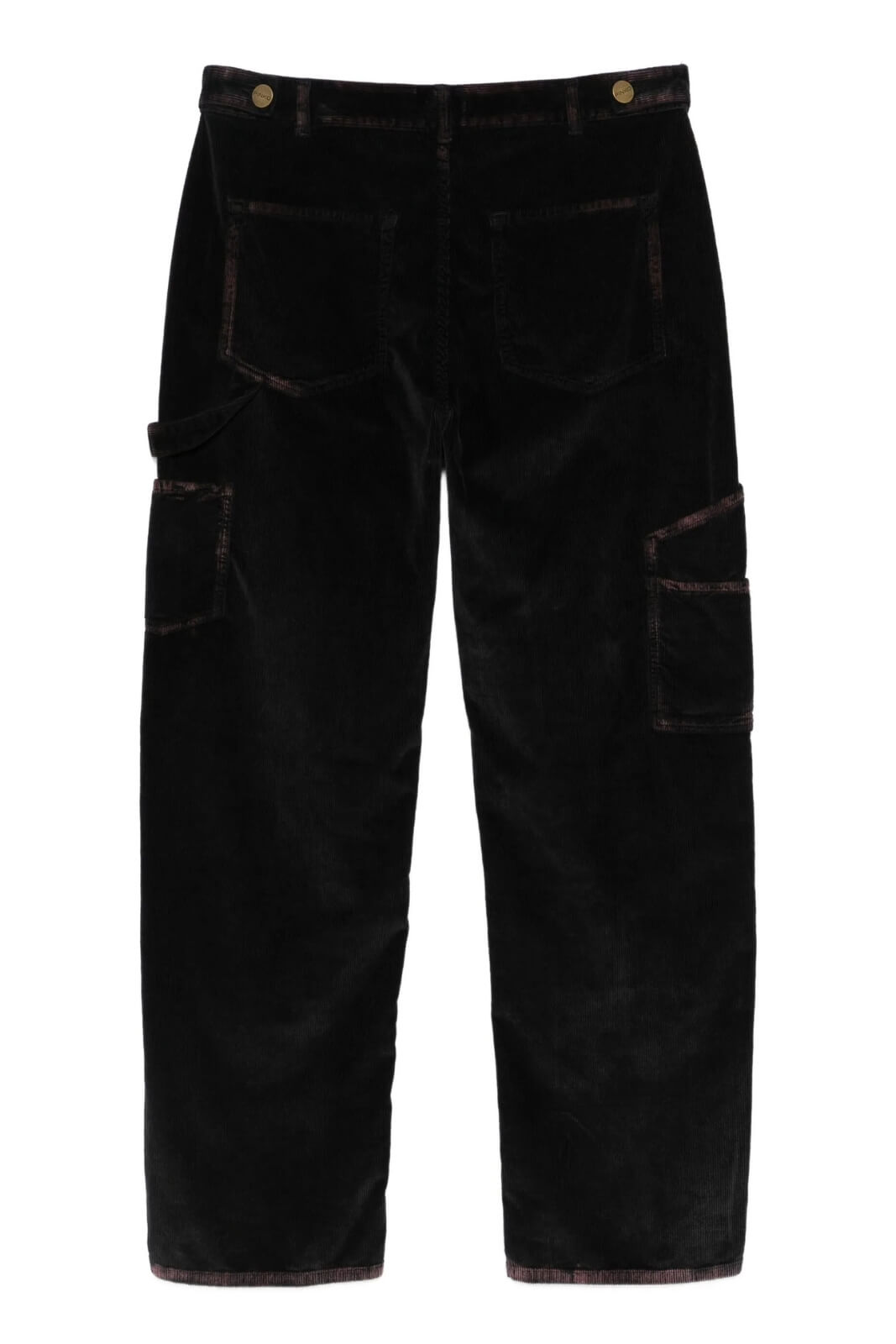 Pinko Pantaloni Donna Praia Worker Washed Velvet