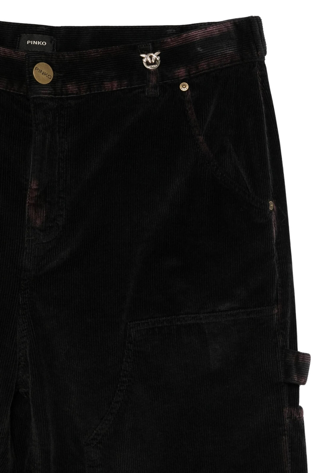 Pinko Pantaloni Donna Praia Worker Washed Velvet