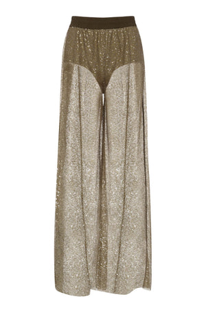 Pinko Pantaloni Donna Slip On Traforati