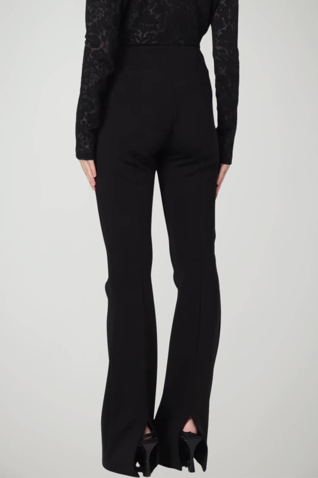 Pinko Pantaloni Donna Wide Leg con Tasche con Zip