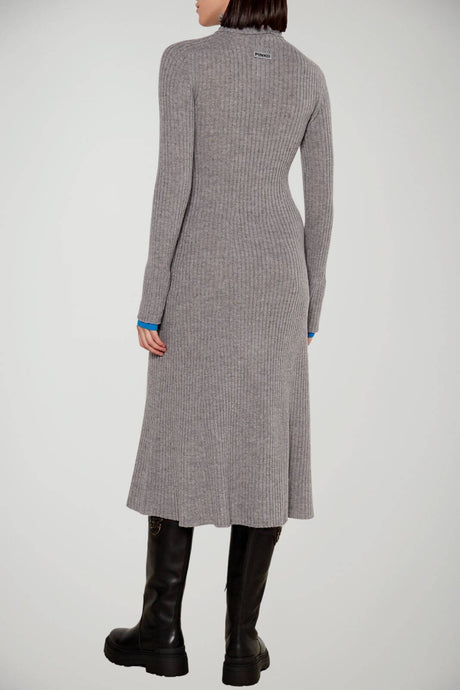 Pinko Abito Donna in Misto Lana Highlander Ribbed