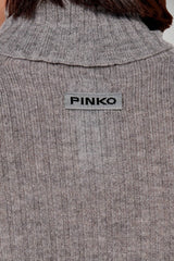 Pinko Abito Donna in Misto Lana Highlander Ribbed