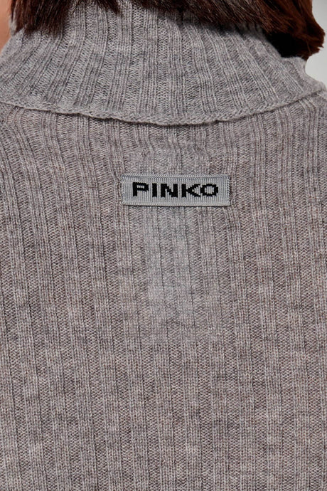 Pinko Abito Donna in Misto Lana Highlander Ribbed