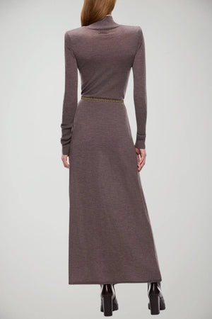 Pinko Abito Donna lungo in lana merino