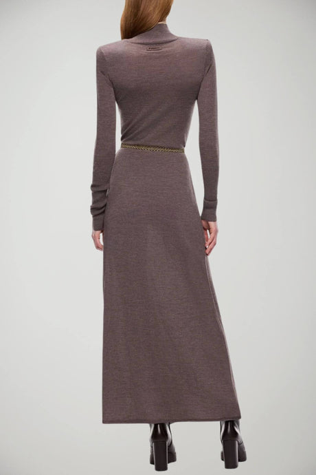 Pinko Abito Donna lungo in lana merino