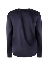 Pinko blusa donna seta frisella satin retro