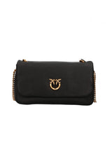 Pinko Borsa Donna Click Soft Horizontal / Nero-Oro