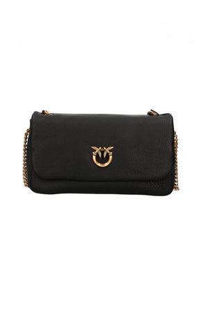 Pinko Borsa Donna Click Soft Horizontal / Nero-Oro