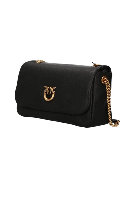 Pinko Borsa Donna Click Soft Horizontal / Nero-Oro