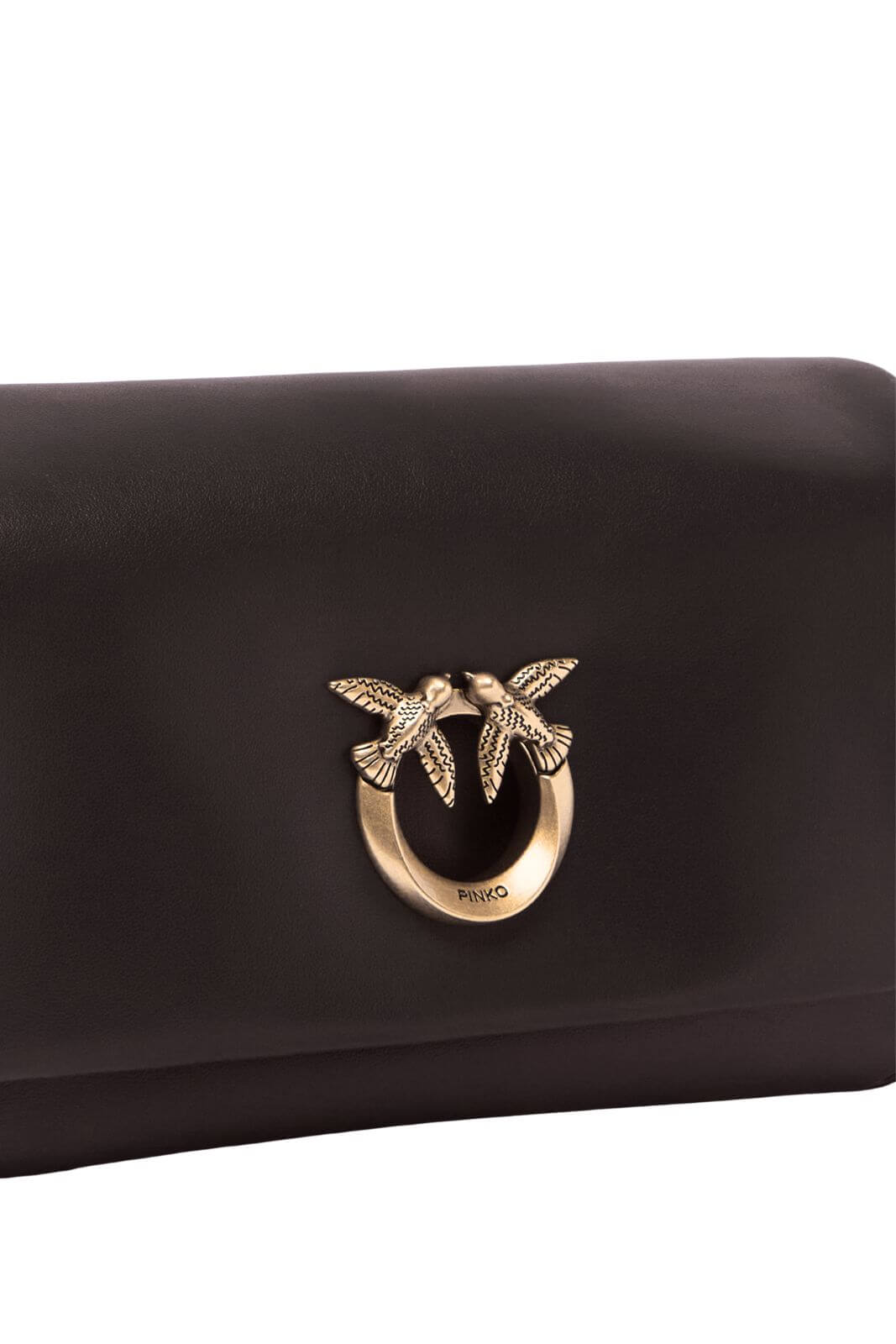 Pinko Borsa Donna Click Soft Mini / Nero-Oro