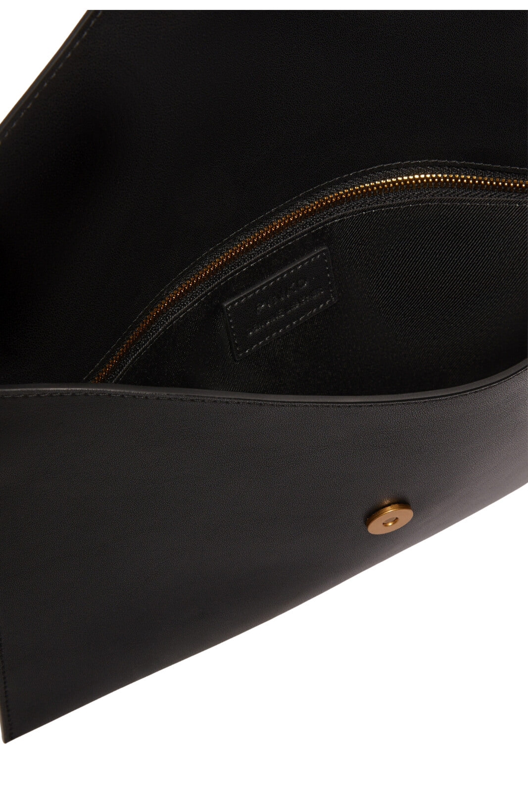 Borsa da donna Pinko clutch flat con logo loving birds dettaglio interno