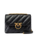 borsa pinko trapuntata nero oro