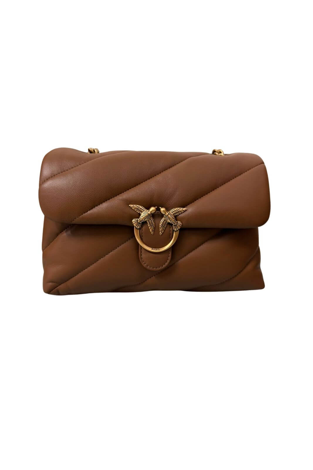 Pinko Borsa Donna Love Puff Small Nappa / Cognac