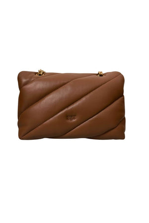 Pinko Borsa Donna Love Puff Small Nappa / Cognac