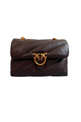 Pinko Borsa Donna Love Puff Small Nappa / Marasca