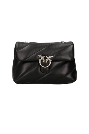 Pinko Borsa Donna Love Puff Small Nappa / Nero-Argento