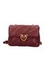 Pinko Borsa Donna Love Puff Mini Nappa / Ribes-Oro