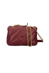 Pinko Borsa Donna Love Puff Mini Nappa / Ribes-Oro