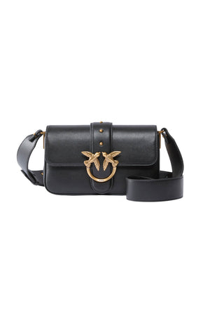 Borsa da donna Pinko a spalla con logo Love Birds