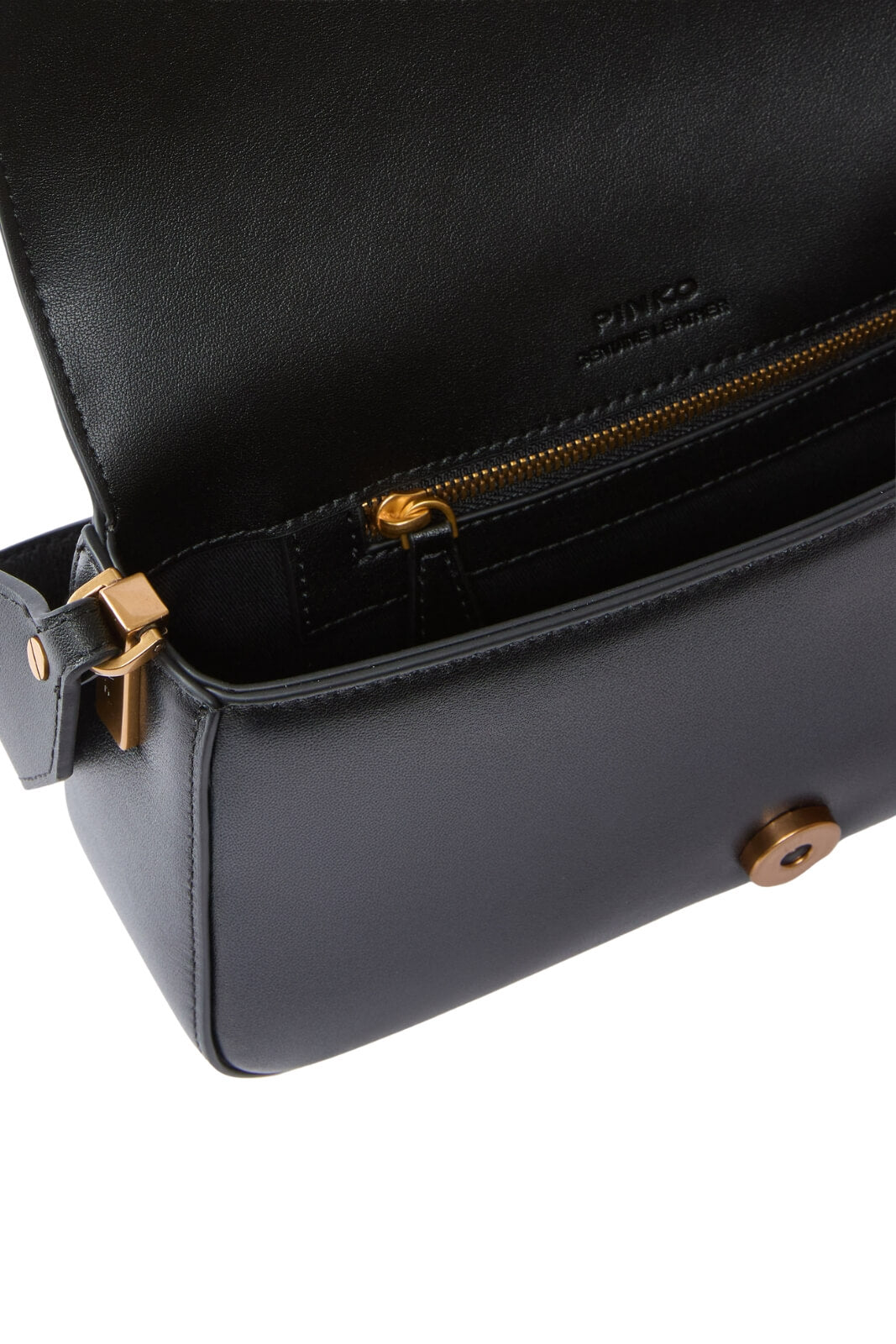 Borsa da donna Pinko a spalla con logo Love Birds