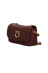 Pinko Borsa Donna Click Soft Horizontal Chain / Castano
