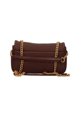 Pinko Borsa Donna Click Soft Horizontal Chain / Castano