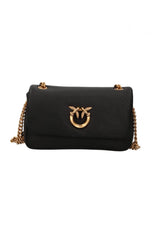 Pinko Borsa Donna Click Soft Horizontal Chain / Nero-Oro