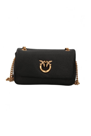 Pinko Borsa Donna Click Soft Horizontal Chain / Nero-Oro
