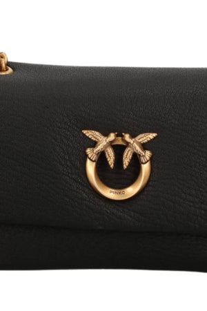 Pinko Borsa Donna Click Soft Horizontal Chain / Nero-Oro