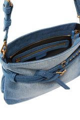 Borsa da donna Pinko in denim con cinture