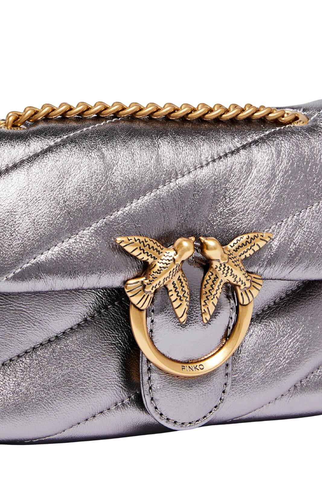 Borsa da donna Pinko in pelle laminata