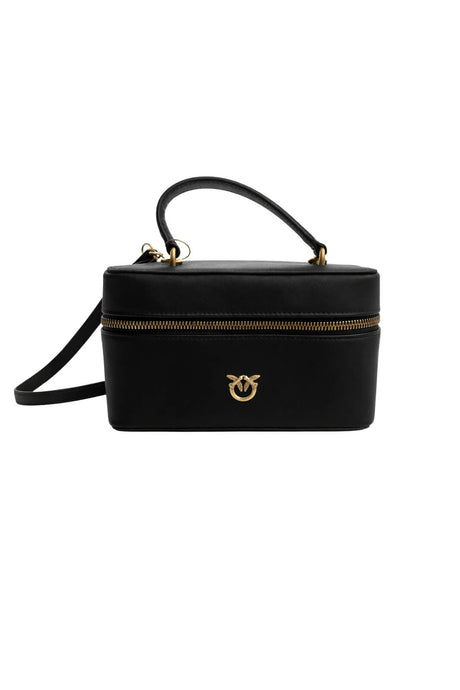 Borsa da donna Pinko modello mini beauty case con logo metallico