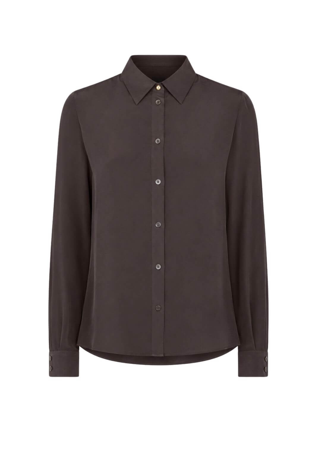 Pinko Camicia Donna in crepe de chine / Marrone