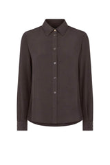Pinko Camicia Donna in crepe de chine / Marrone
