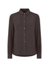 Pinko Camicia Donna in crepe de chine / Marrone