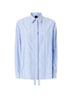 Camicia da donna Pinko vestibilità over a fantasia rigata