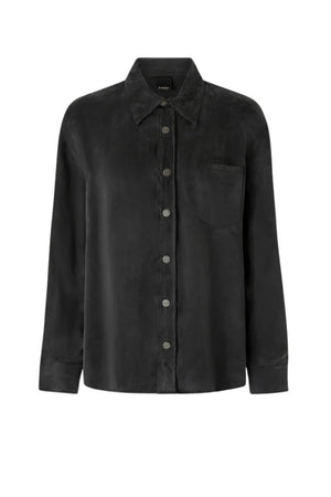 Pinko Camicia Donna in twill di cupro