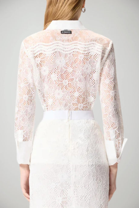 Camicia da donna in pizzo Pinko con bottoni centrali
