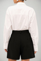 Pinko Camicia Donna in popeline con gioielli Over Fit