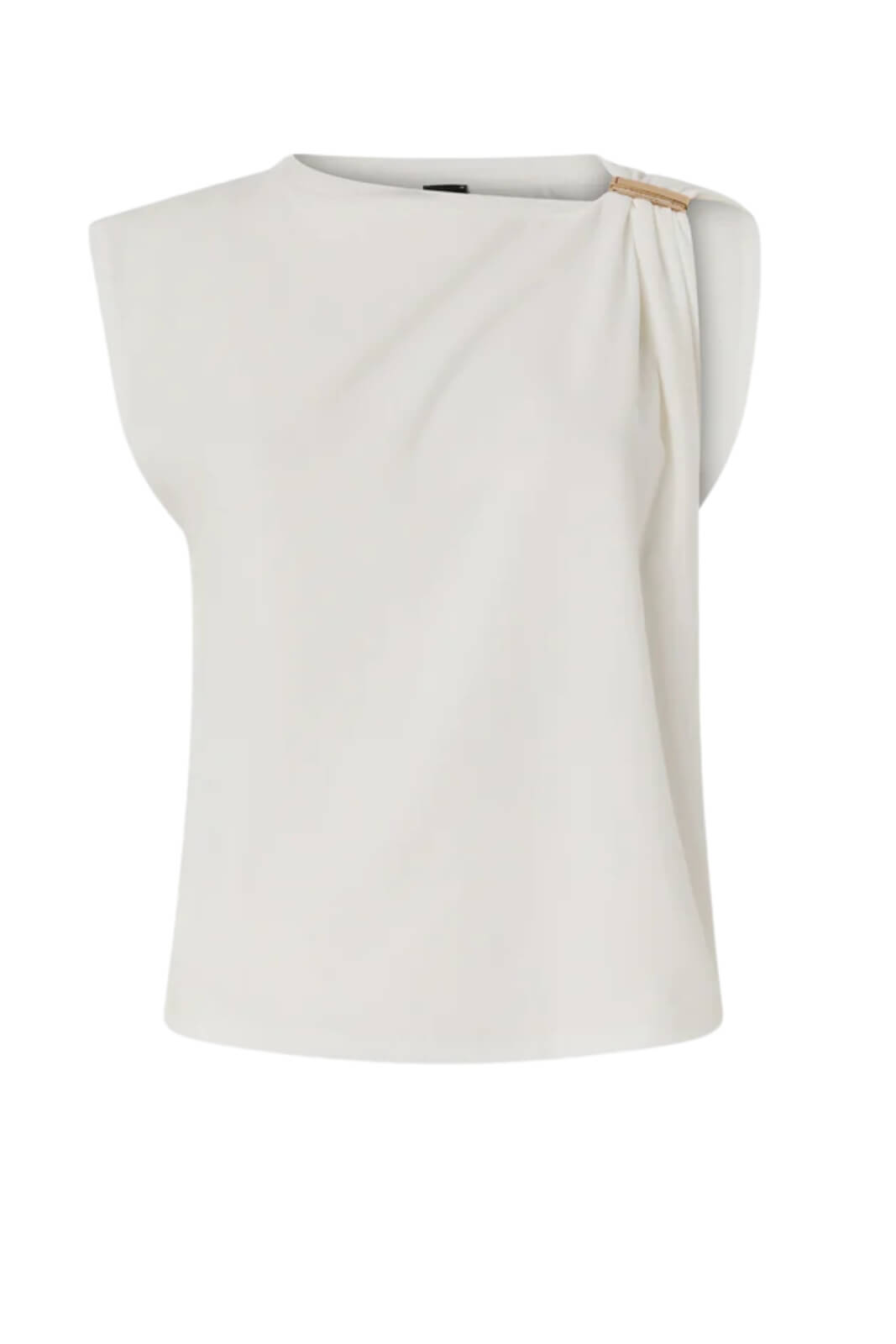 Canotta da donna Pinko smanicata con dettaglio gioiello