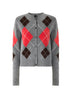 Pinko Cardigan Donna a rombi