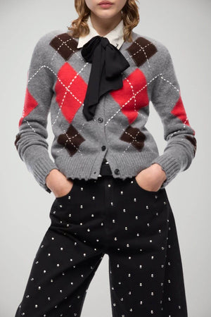Pinko Cardigan Donna a rombi